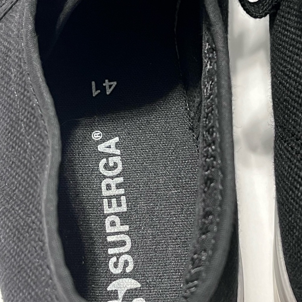 Superga | Women's Black 2790 Platform Sneakers | size 41 - Picture 8 of 8